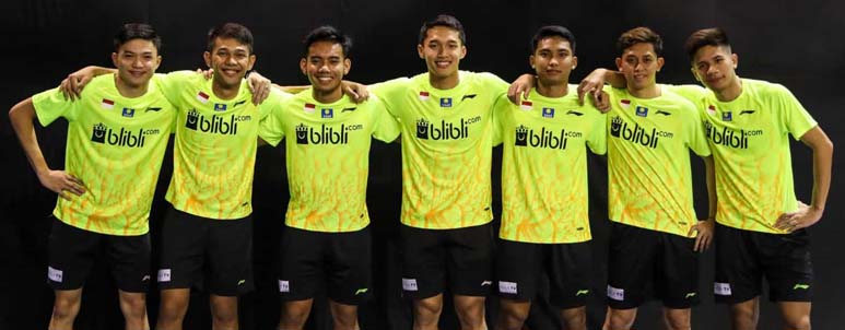 tim garuda - badminton indonesia