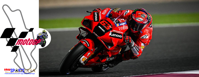 Francesco Bagnaia Tercepat di Latihan Bebas Kedua MotoGP Spanyol