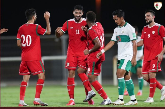 Timnas Indonesia Menyerah dari Oman di Laga Uji Coba