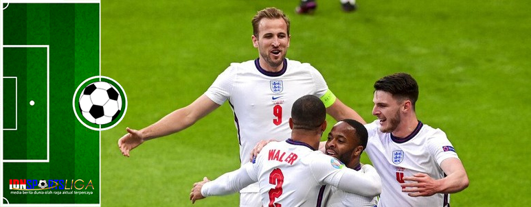 Sterling dan Kane Cetak Gol, Inggris Sikat Jerman di 16 Besar EURO 2020