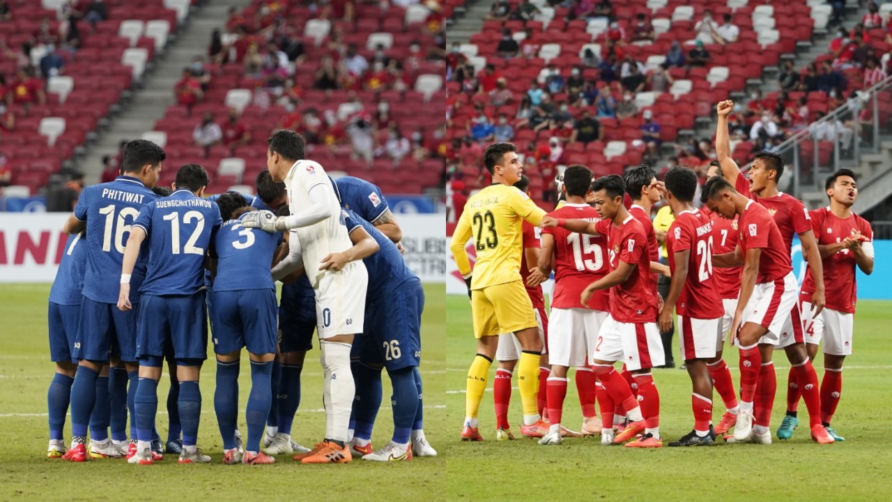 Indonesia Dipermalukan Thailand 0-4 di Leg Pertama Final Piala AFF 2020
